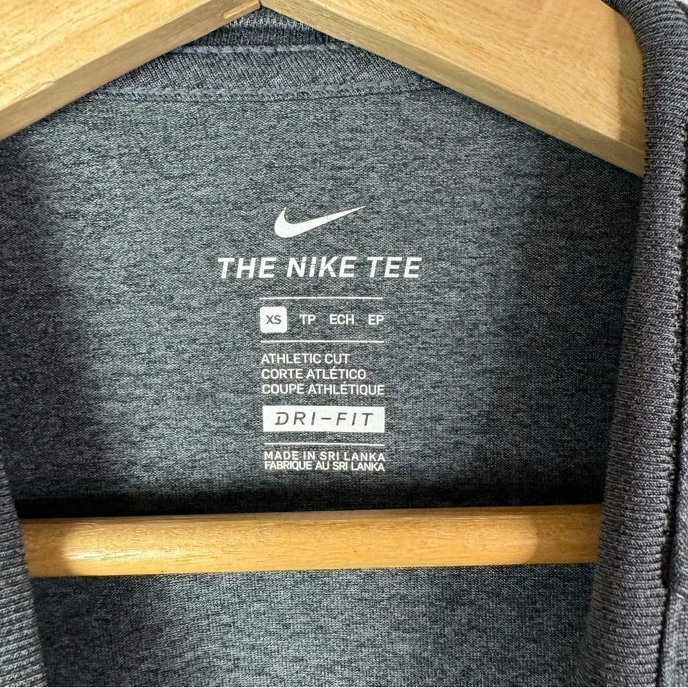 Nike Dri Fit Gray Just Do It Muscle Athletic Tank Top XS